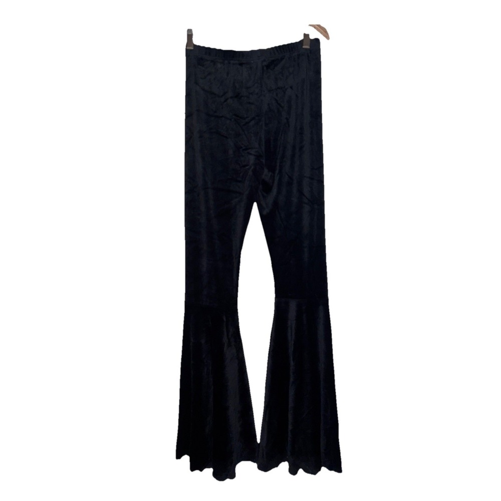Nwts Boutique Grace & Emma Black Bell Bottom Flared Pants Size Small - Picture 2 of 4